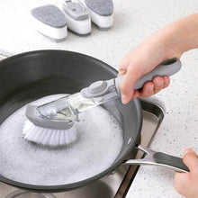 Automatic Liquid Dispenser Dish Clean Brush Scrubber - dailyneed.life