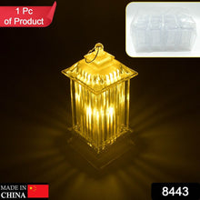 Lantern Shape Led Light Decorative LED Flickering Crystal Candle Light for Holiday Party, crylic Crystal Table Lamp Crystal Table Lamp Atmosphere Lamp Bedroom, Diwali (MOQ :- 12pc) - dailyneed.life