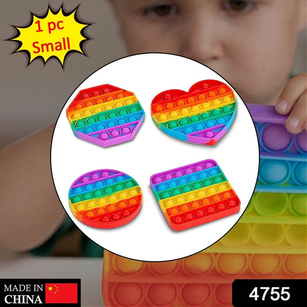 MIX PATTERN RAINBOW COLOR PUSH BUBBLE FIDGET SENSORY TOY (ONLY 1PC) - dailyneed.life