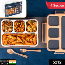 Leak-Proof Lunch Box with 4 Compartments for School & Office Use - dailyneed.life