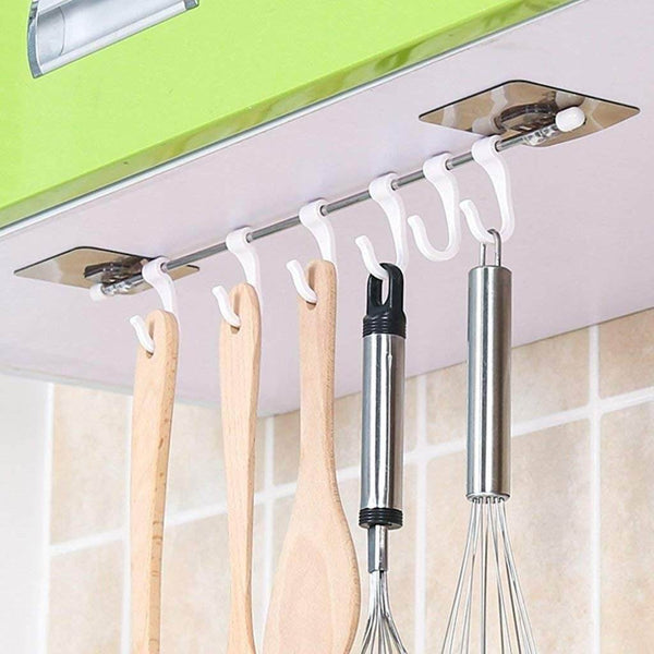 Plastic Sticker Self Adhesive Multipurpose Hanger Hooks - dailyneed.life