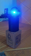 Portable Car Ashtray with Lid and Blue LED Light (1 Pc) - dailyneed.life
