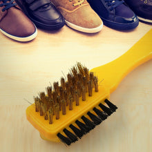 3 Side Portable Multifunctional shoe brush Rubber Home Suede Shoes Polishing Brushes 3 Side Shoe Cleaning Brush, Shoe Brush Excellent Quality and ular - dailyneed.life