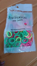 Small Ponytail Holder Bands for Hair Rubber Bands (Pack of 50 / Multicolour), Hair accessories - dailyneed.life
