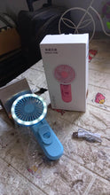 Clip Fan With Light, home, kitchen, Office Portable Fan, Rechargeable Fan - dailyneed.life