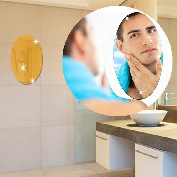 Adhesive Bathroom Mirror Wall - dailyneed.life