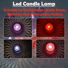 Big Simple Candles for Home Decoration, Crystal Candle Lights, Diwali (Multicolor) - dailyneed.life