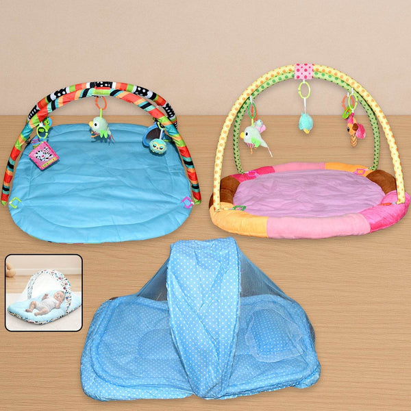 Multipurpose Baby Play Gym and Sleeping Mat (Mix Design / 1 Pc) - dailyneed.life