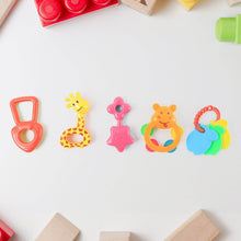 Plastic Baby Rattle Toys 5 Pcs Set - dailyneed.life