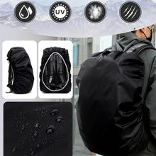 Heavy Waterproof Nylon Rain Cover/Dust Cover - Elastic Adjustable for Laptop Bags and Backpacks, School Bag Waterproof Cover, Dust Proof, Backpack, Laptop Bag Cover (1Pc) - dailyneed.life
