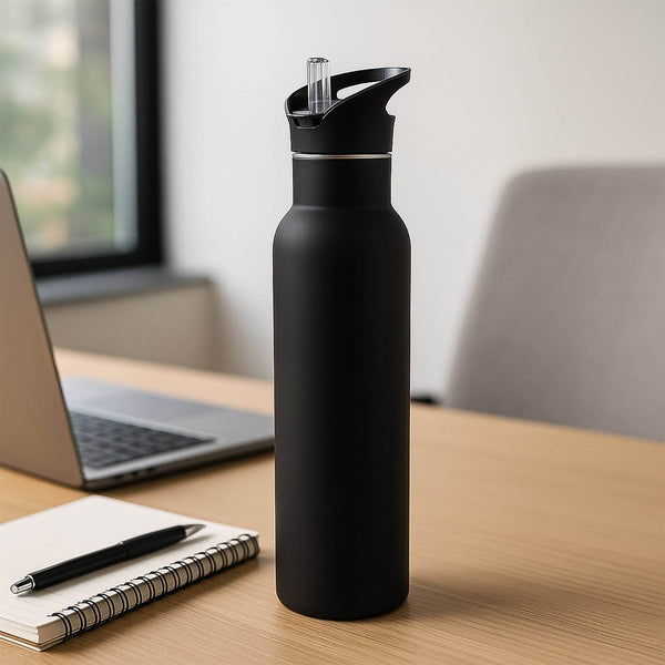 Sports Water Bottle – Matte Finish Leak-Proof Reusable Bottle 900 ML Approx (1 Pc) - dailyneed.life