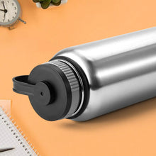 Silver Stainless Steel Double Wall Vacuum-Insulated Drink Water Bottle (1000 ML) - dailyneed.life