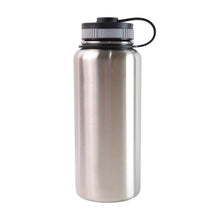 Silver Stainless Steel Double Wall Vacuum-Insulated Drink Water Bottle (1000 ML) - dailyneed.life