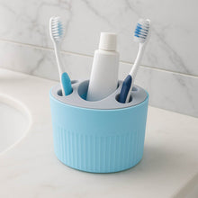 Multipurpose Bathroom Toothbrush and Utility Holder Stand with Multiple Slots (1 Pc) - dailyneed.life