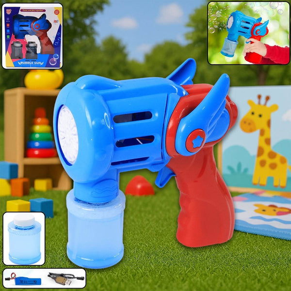 Rechargeable Bubble Gun Toy for Kids (1 Set) - dailyneed.life