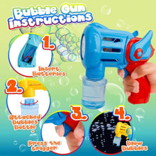 Rechargeable Bubble Gun Toy for Kids (1 Set) - dailyneed.life
