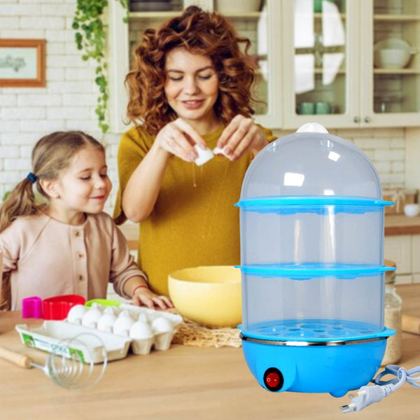 Egg Boiler / Poacher / Cooker / Electric Steamer (3 Layer) - dailyneed.life