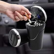 Premium Quality LED Illuminated Car Ashtray with Lid and Detachable Holder (1 Pc) - dailyneed.life