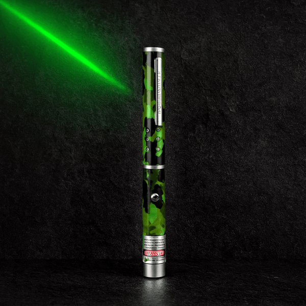 Green Multipurpose Laser Light Disco Pointer Pen Beam With Adjustable Antena Cap To Change Project Design - dailyneed.life