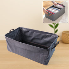 Foldable Cloth Storage Organizer Bag With Handles (Approx 46x27CmPc)