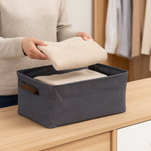 Foldable Cloth Storage Organizer Bag With Handles (Approx 46x27CmPc)