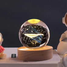 Fish 3D Crystal Ball lamps With Base (1 Pc) - dailyneed.life
