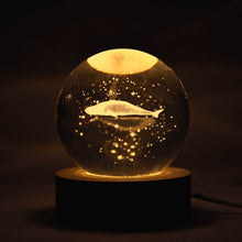Fish 3D Crystal Ball lamps With Base (1 Pc) - dailyneed.life