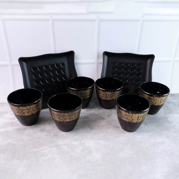 2 Bowl & 6 Glass Snake Set ( 8 Pc Set ) - dailyneed.life