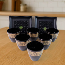 2 Bowl & 6 Glass Snake Set ( 8 Pc Set ) - dailyneed.life
