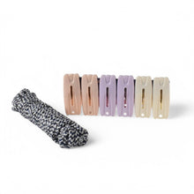Cloth Drying Rope with Clips – Convenient and Durable Hanging Solution (7 Pc Set) - dailyneed.life