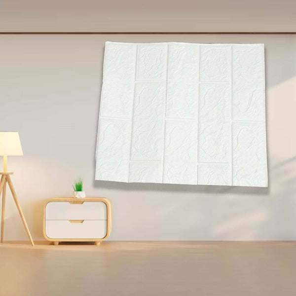 3D Adhesive wallpaper for living room. Room Wall Paper Home Decor Self Adhesive Wallpaper Mix Color & Design / 1 Pc) - dailyneed.life