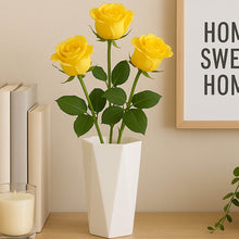 Modern Geometric Hexagon Plastic Flower Vase (1 Pc) - dailyneed.life