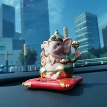 Solar-Powered Dancing Ganesha Idol – Decorative Lord Ganpati Showpiece with Movement - dailyneed.life