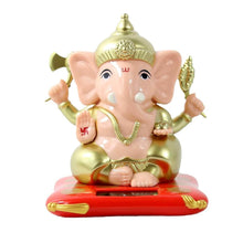 Solar-Powered Dancing Ganesha Idol – Decorative Lord Ganpati Showpiece with Movement - dailyneed.life