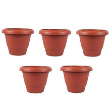 Garden Heavy Plastic Planter Pot / Gamla (Brown, Pack of 1) - dailyneed.life