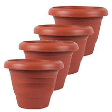 Garden Heavy Plastic Planter Pot / Gamla (Brown, Pack of 1) - dailyneed.life