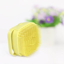 SILICONE MASSAGE BATH BODY BRUSH WITH SHAMPOO DISPENSER, SCRUBBER - dailyneed.life