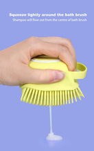SILICONE MASSAGE BATH BODY BRUSH WITH SHAMPOO DISPENSER, SCRUBBER - dailyneed.life