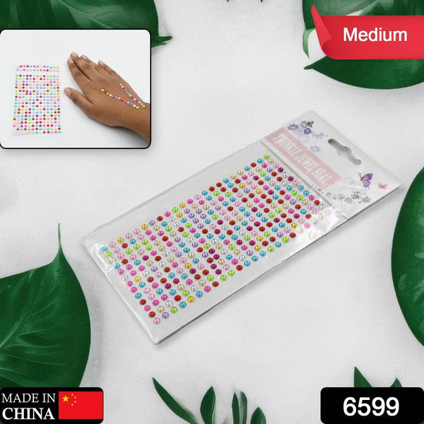 Self Adhesive Multi Size Shaped Shining Stones Crystals Stickers For Art & Craft, Mobile Phone Decoration, Jewelery Making, School Projects, Creative Work - dailyneed.life