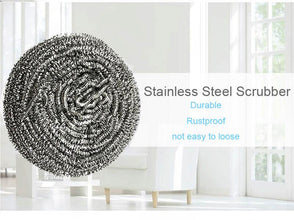 Round Shape Stainless Steel Ball Scrubber - dailyneed.life