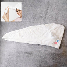 Premium Soft Microfiber Hair Drying Towel Wrap with Button (1 Pc) - dailyneed.life