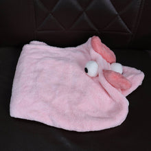 Soft Microfiber Cartoon Design Hair Drying Towel Wrap with Button Closure (1 Pc) - dailyneed.life