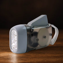 3 LED Hand Press Torch Hand Crank Flashlight Hand Pressing Flashlight Traveling Torch Light Manual Generator, Battery-Free Flashlight (1 Pc) - dailyneed.life