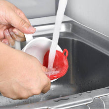 Silicone Dish Scrubber Sponge Mildew Free, Non Stick, Heat Resistant - dailyneed.life