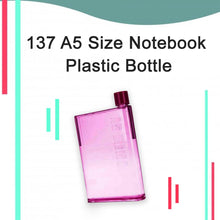 A5 Size Notebook Plastic Bottle (Any Color) - dailyneed.life