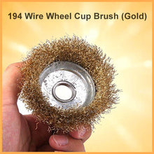 Wire Wheel Cup Brush (Gold) - dailyneed.life