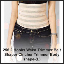 2 Hooks Waist Trimmer Belt Shaper Cincher Trimmer Body shape - (L) - dailyneed.life