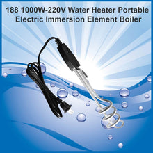 1000W-220V Water Heater Portable Electric Immersion Element Boiler - dailyneed.life