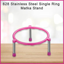 Stainless Steel Single Ring Matka Stand - dailyneed.life
