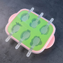 6-Cavity Silicone Ice Cream and Popsicle Mold Tray (1 Set) - dailyneed.life